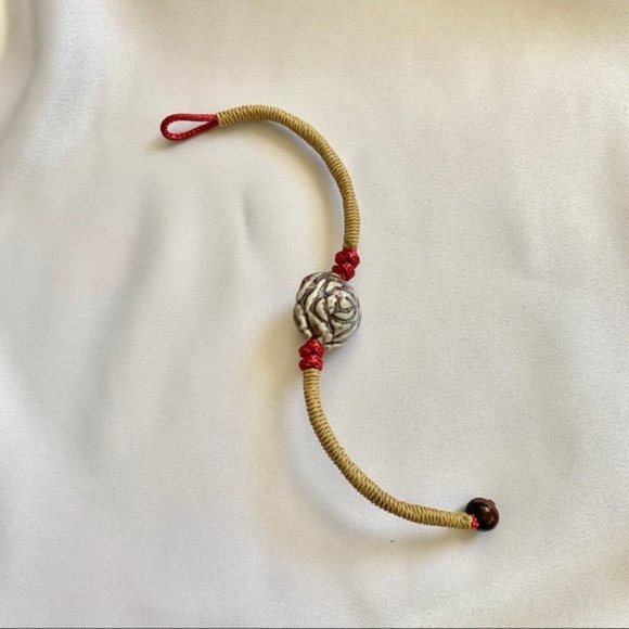 💕Last one Rose Flower China Piece Bracelet - Picture 2 of 2